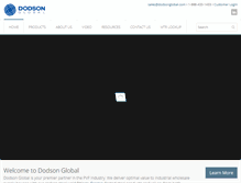 Tablet Screenshot of dodsonglobal.com